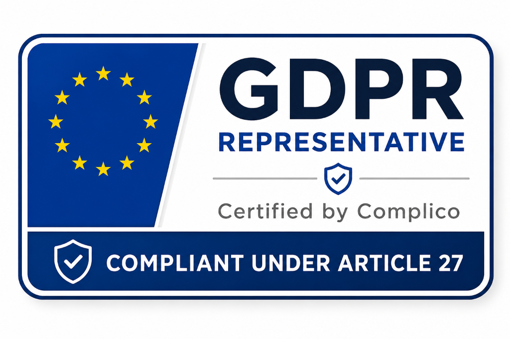 GDPR Representative – Certified by Complico