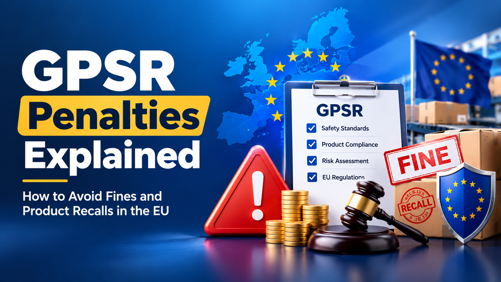 GPSR Penalties Explained: How to Avoid Fines and Product Recalls in the EU