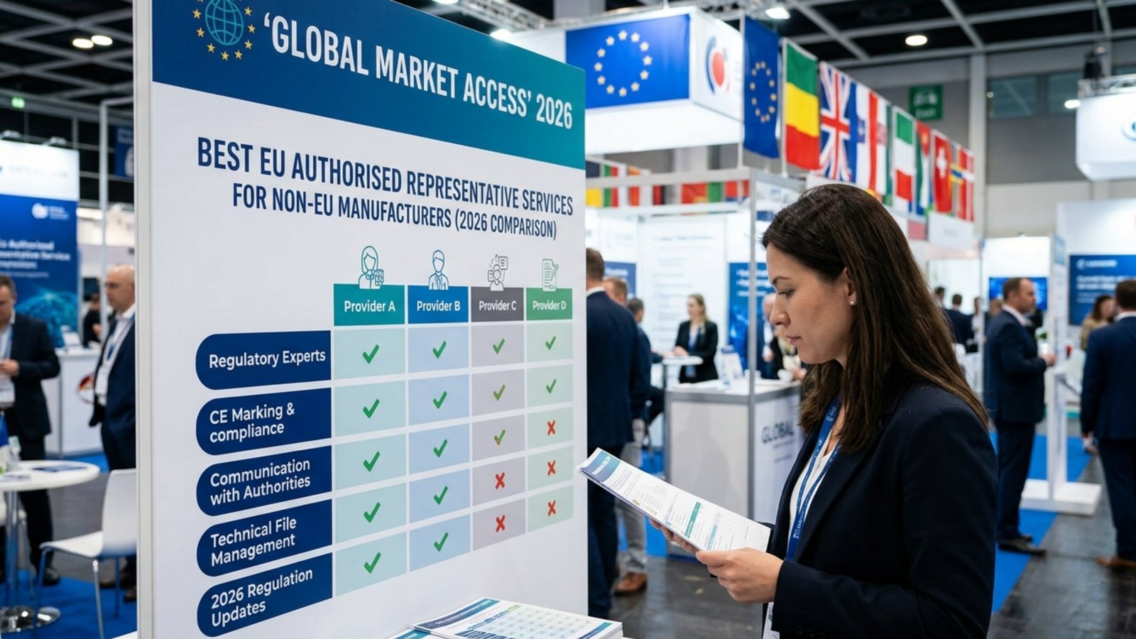 Best EU Authorised Representative Services for Non-EU Manufacturers (2026 Comparison)
