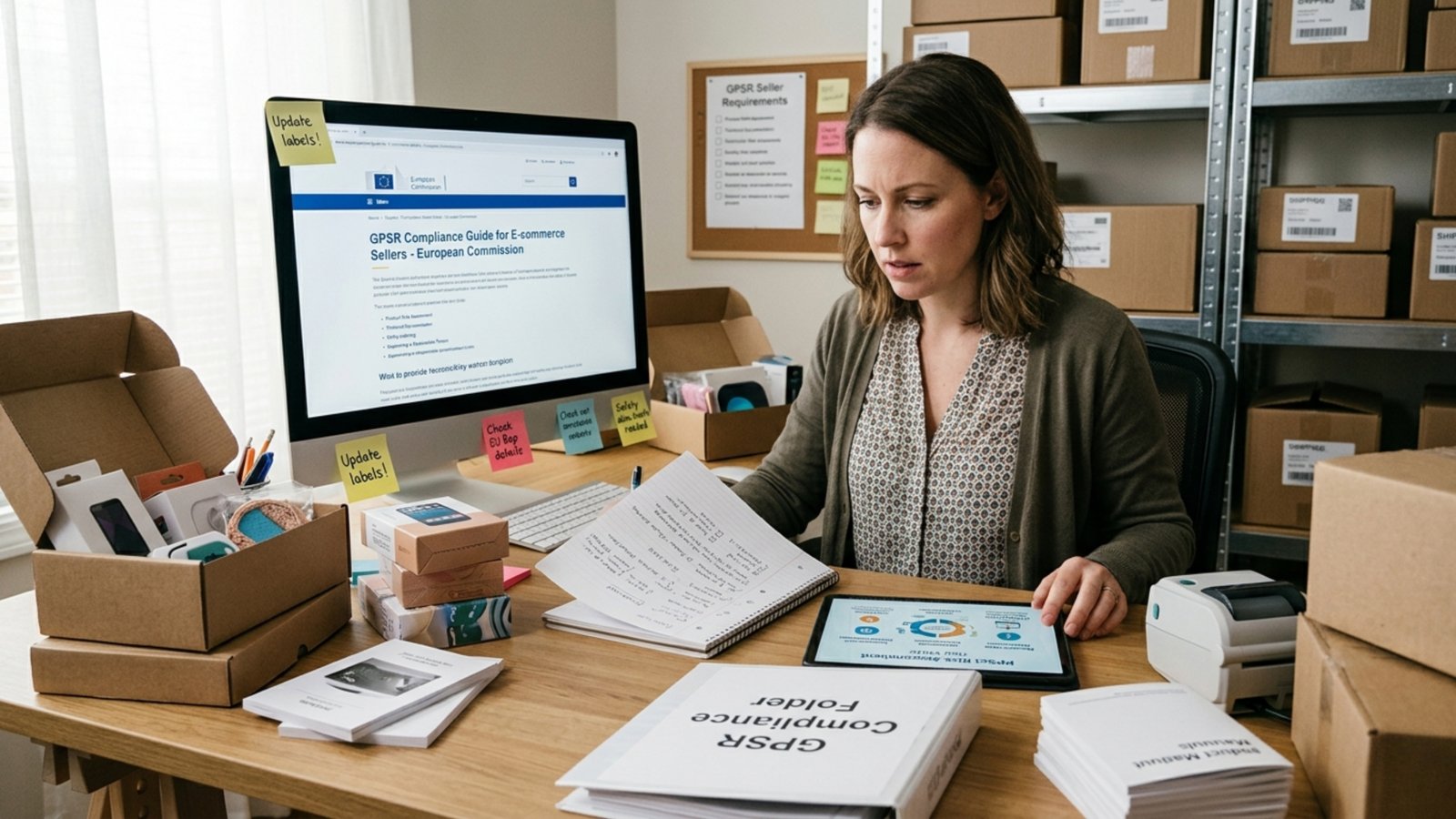 Navigating GPSR Requirements for Online Sellers: A Guide to Compliance