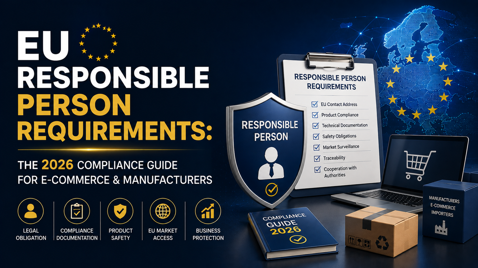 EU Responsible Person Requirements: The 2026 Compliance Guide for E-Commerce & Manufacturers