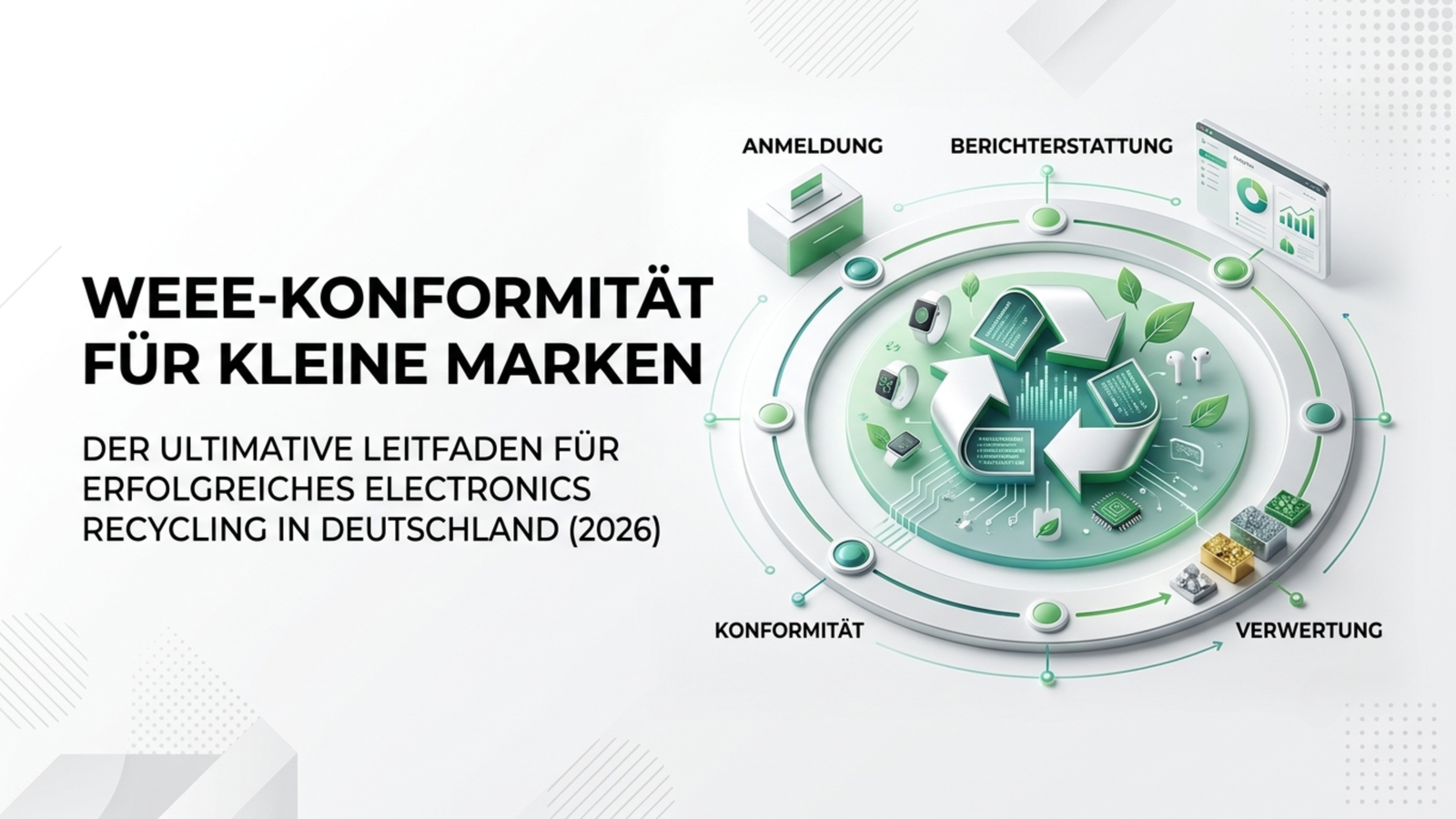 WEEE-Konformität für kleine Marken: Der ultimative Leitfaden für erfolgreiches Electronics Recycling in Deutschland (2026)