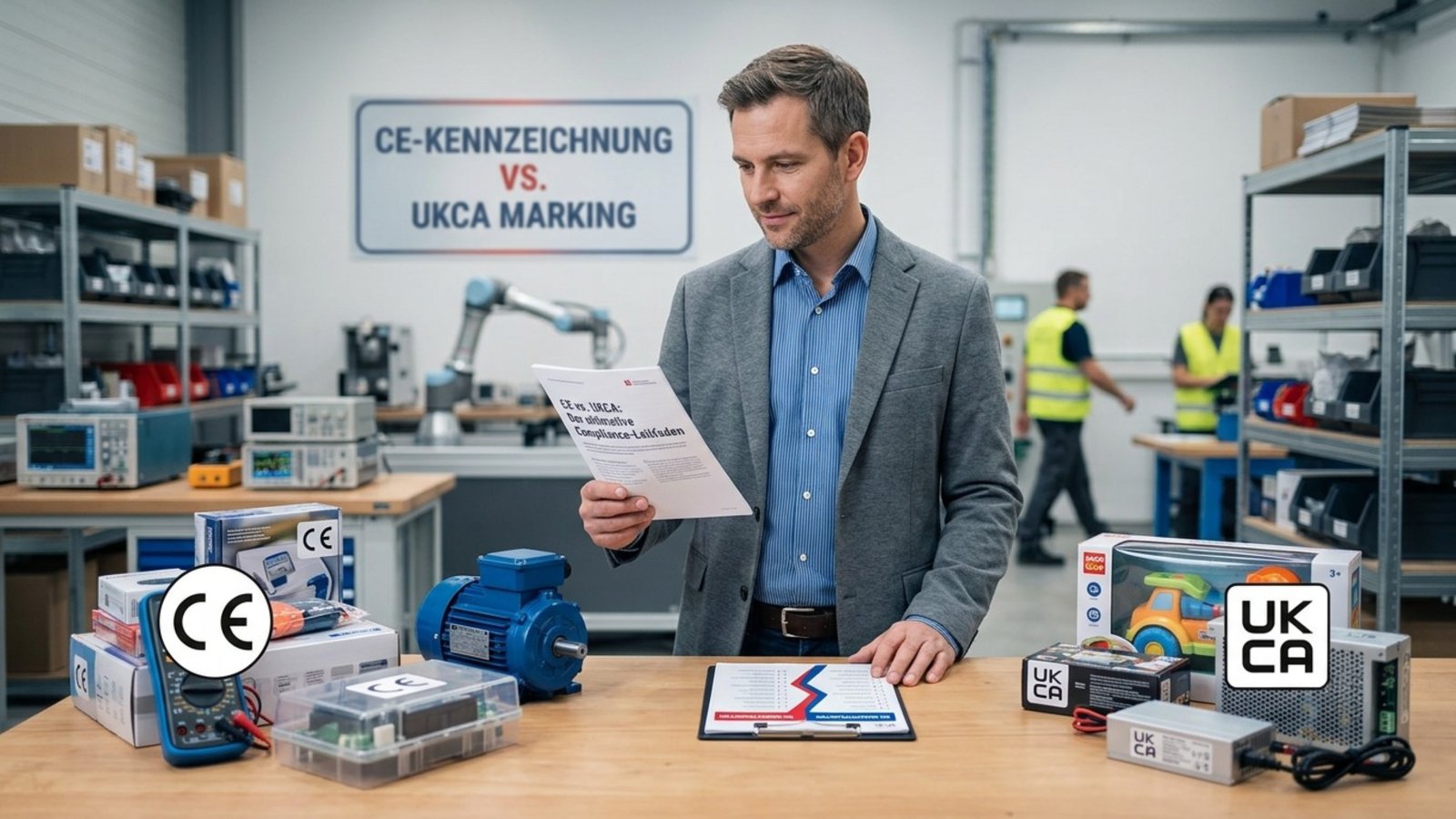 CE-Kennzeichnung vs. UKCA Marking: Der ultimative Compliance-Leitfaden für Hersteller & Händler
