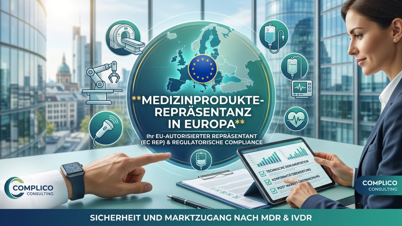 Der ultimative Leitfaden zur Medizinprodukte-Repräsentanz in Europa: Warum ein Medical Representative unverzichtbar ist