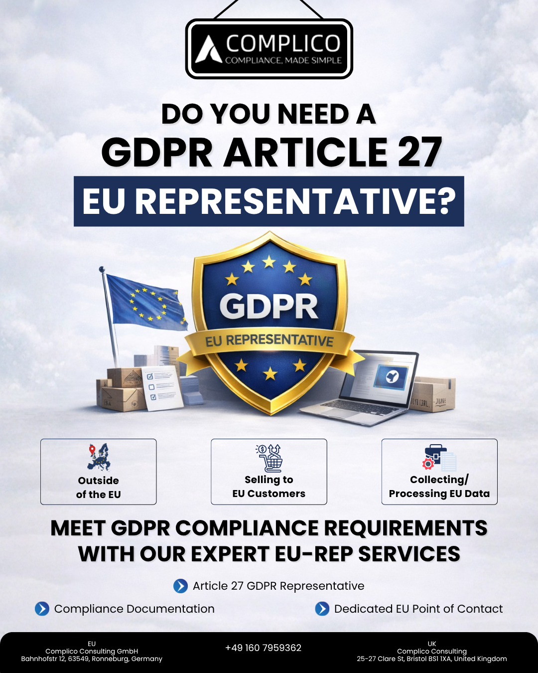 GDPR Article 27 EU Representative: Everything Non-EU Businesses Need to Know