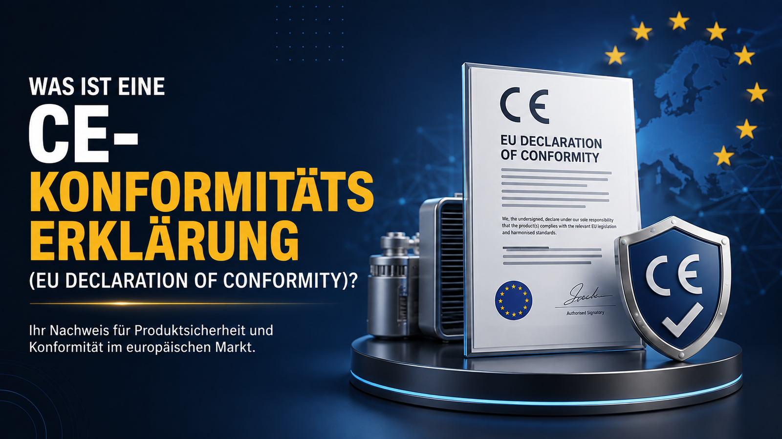 Was ist eine CE-Konformitätserklärung (EU Declaration of Conformity)?