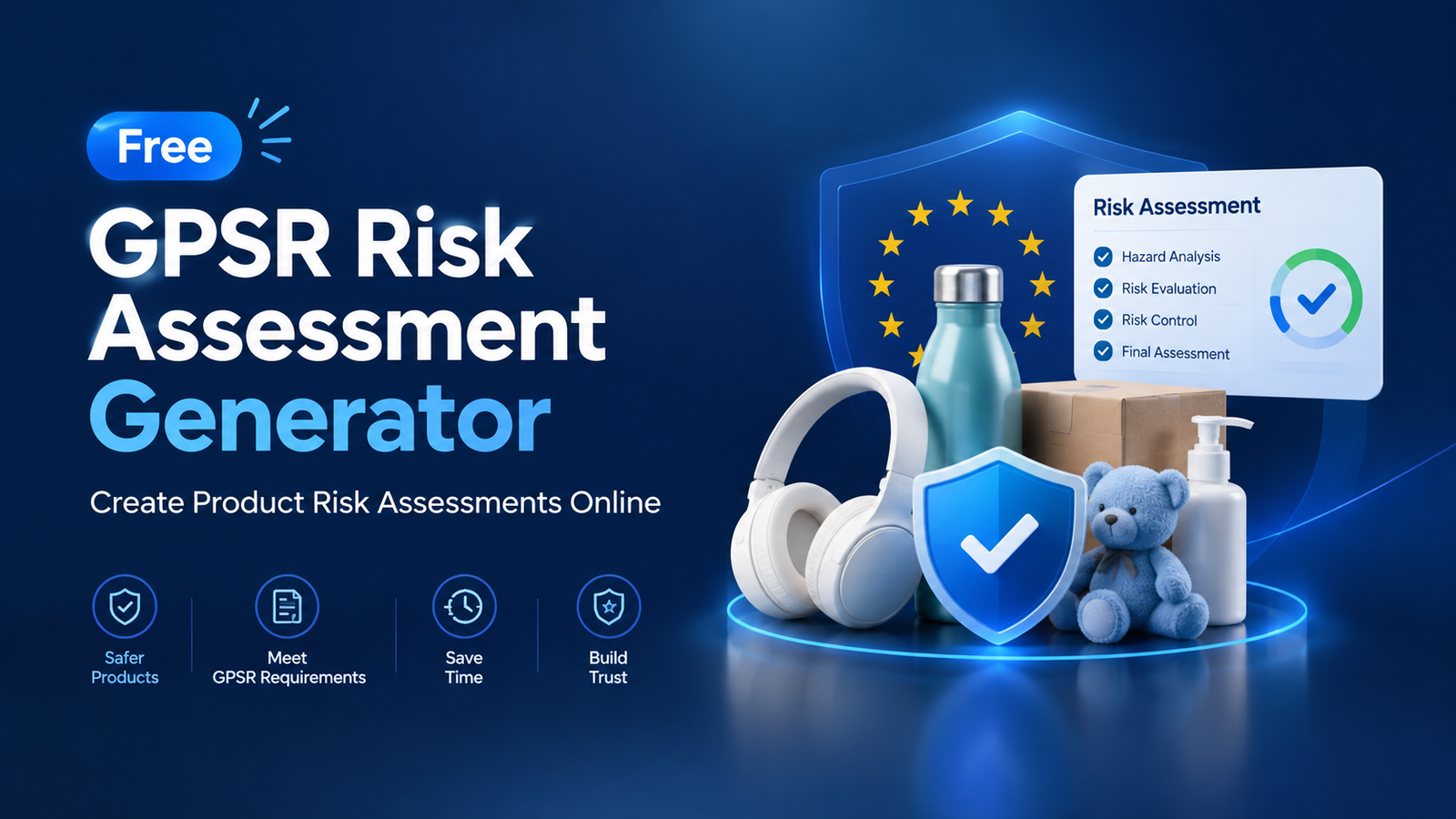 Free GPSR Risk Assessment Generator | Create Product Risk Assessments Online
