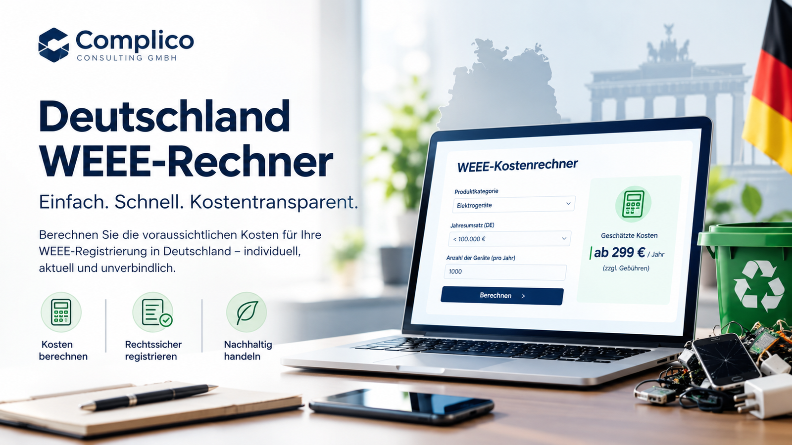 Germany WEEE calculator