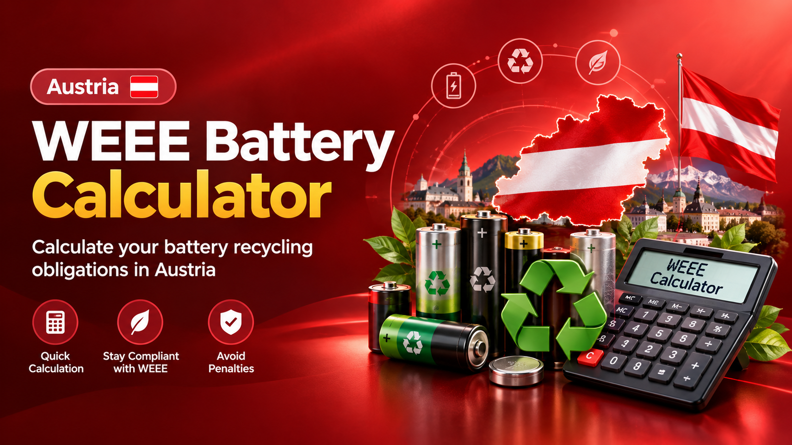 Austria WEEE Battery Calculator