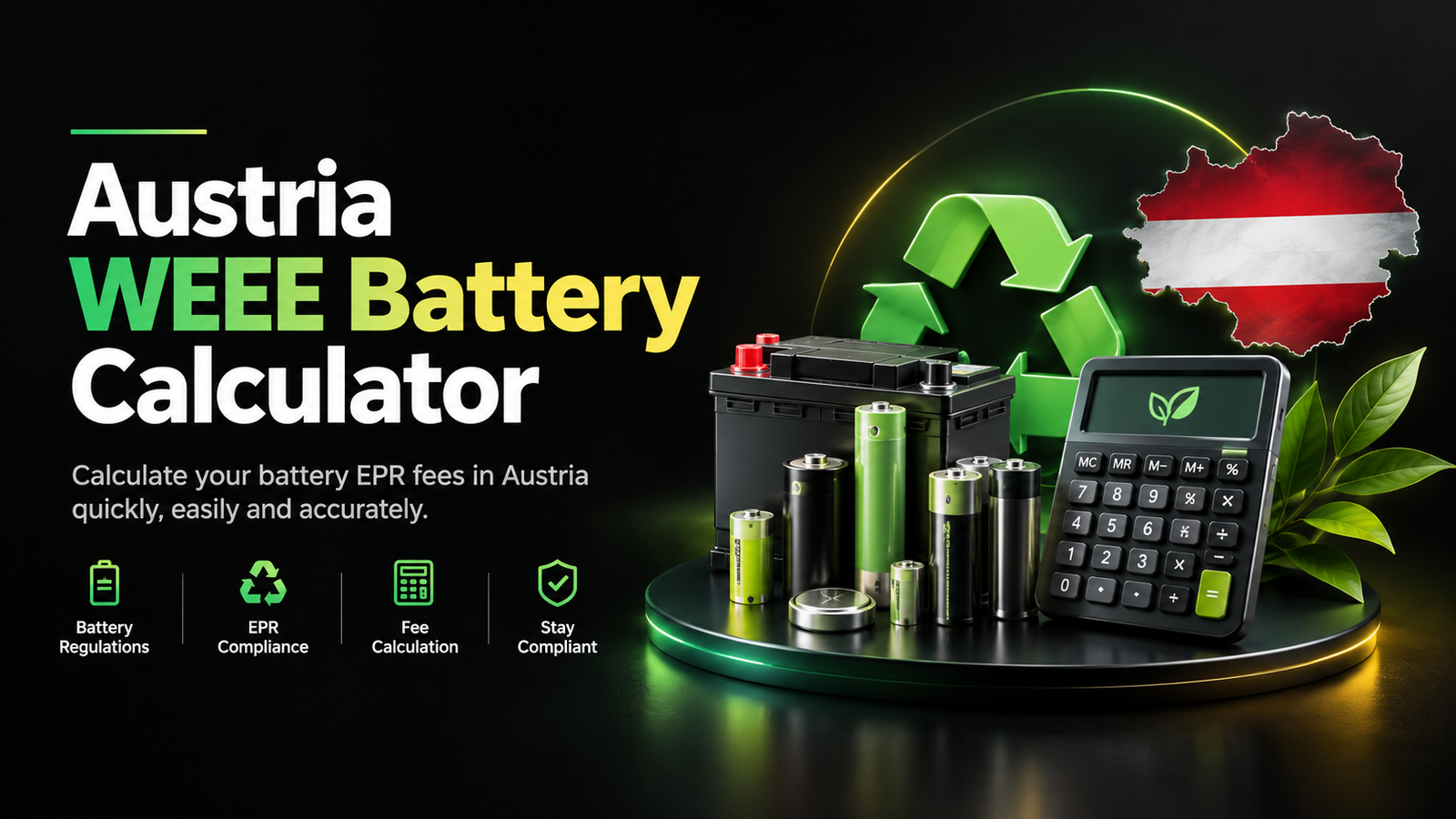 Austria WEEE Battery Calculator