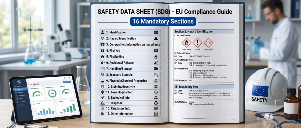 Safety Data Sheet (SDS) Explained: 16 Sections You Must Know for EU Compliance