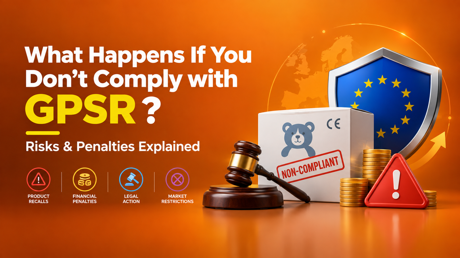 What Happens If You Don’t Comply with GPSR ? Risks & Penalties Explained