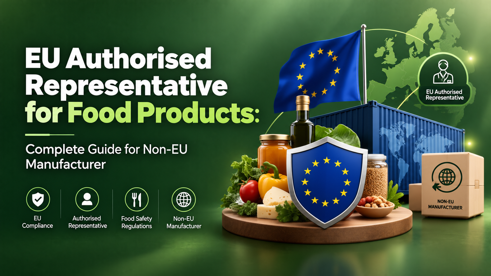 EU Authorised Representative for Food Products: Complete Guide for Non-EU Manufacturer