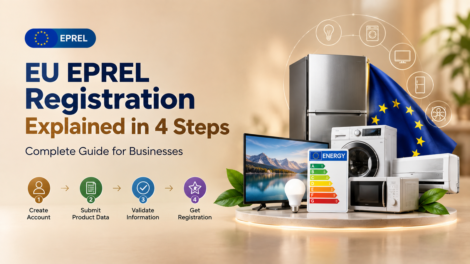 EU EPREL Registration Explained in 4 Steps (Complete Guide for Businesses)