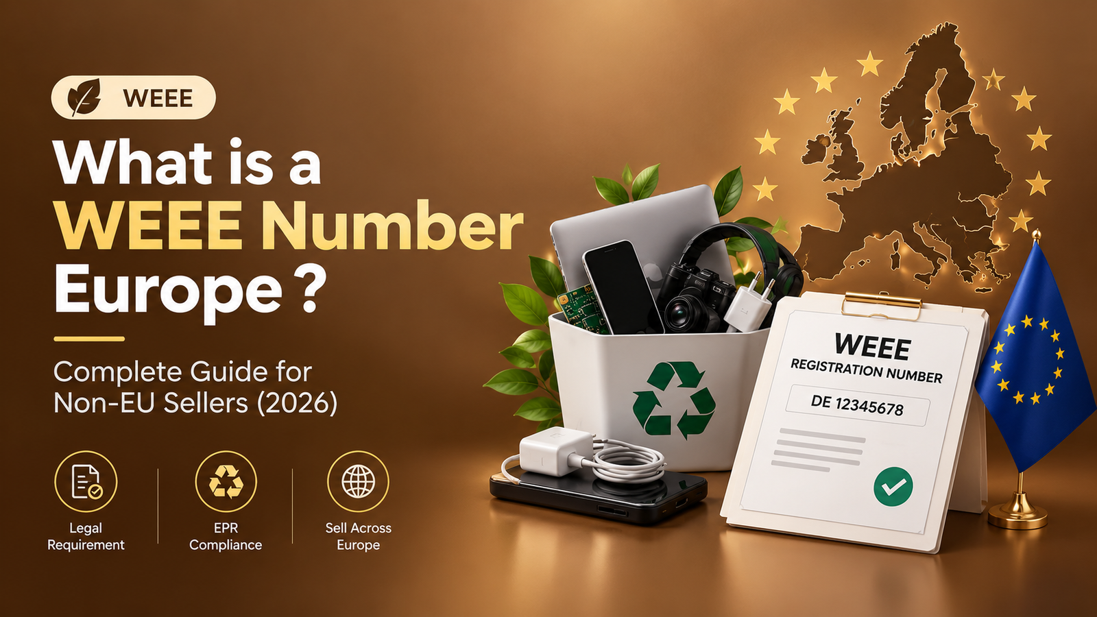 What is a WEEE Number Europe ? Complete Guide for Non-EU Sellers (2026)