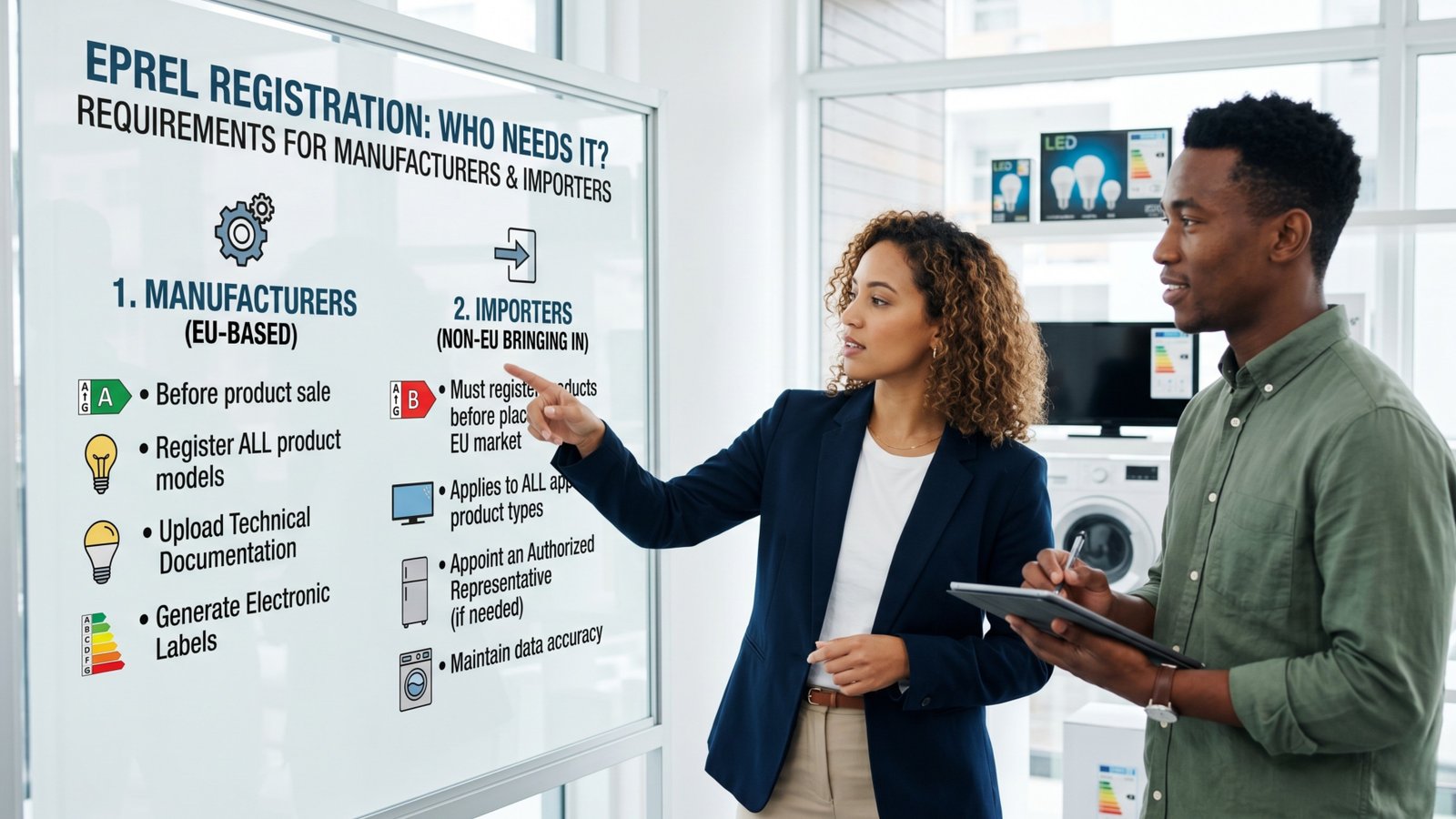 Free Who Needs EPREL Registration ? Requirements for Manufacturers and Importers
