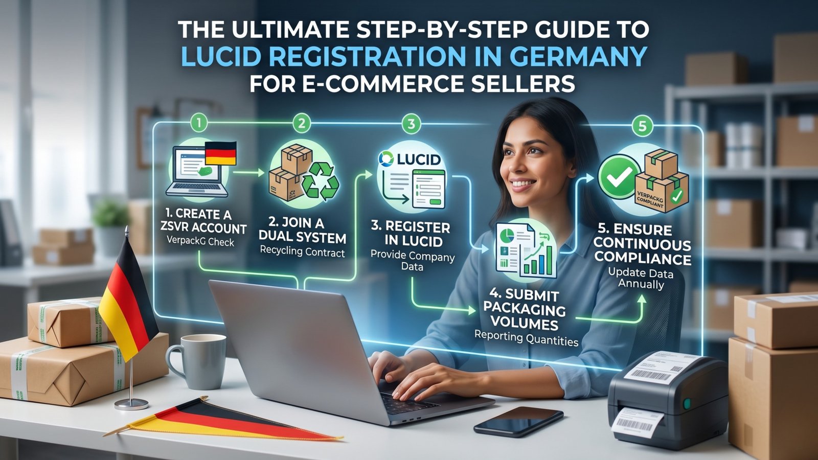 The Ultimate Step-by-Step Guide to LUCID Registration in Germany for E-Commerce Sellers