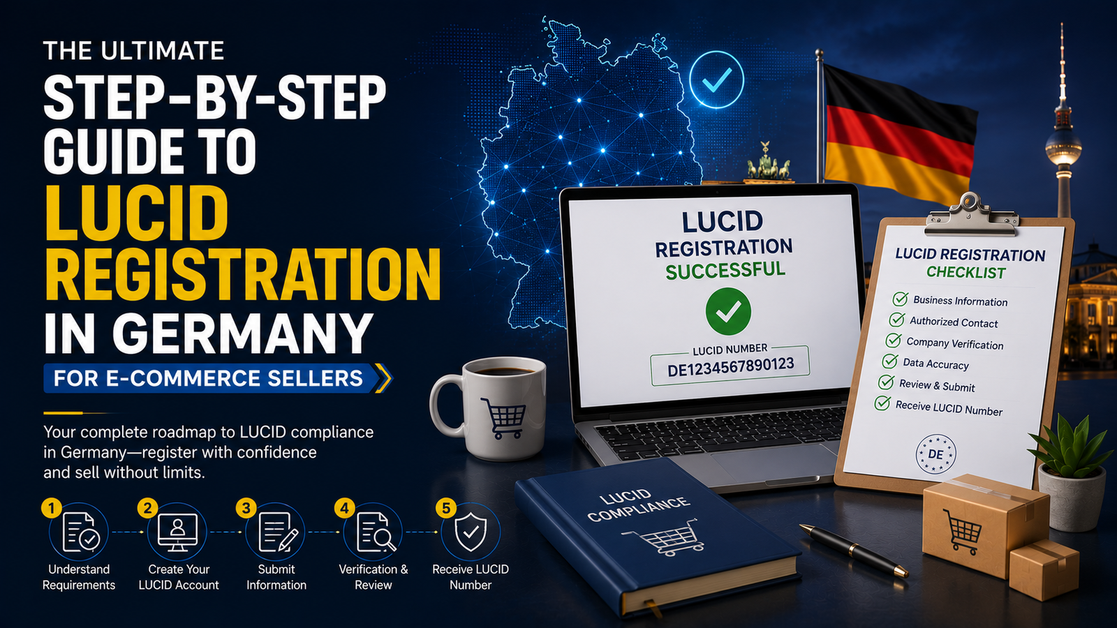 The Ultimate Step-by-Step Guide to LUCID Registration in Germany for E-Commerce Sellers