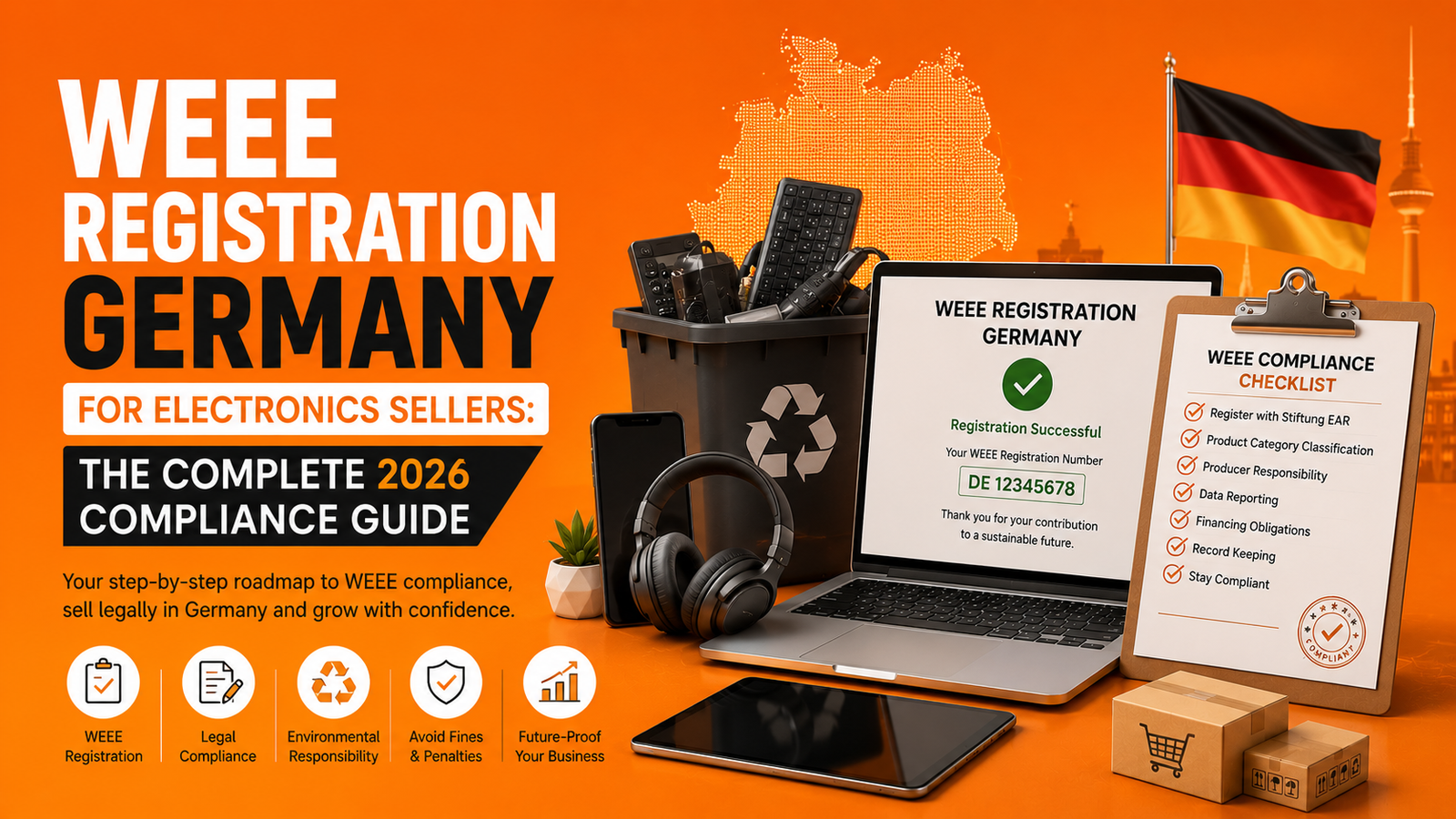WEEE Registration Germany for Electronics Sellers: The Complete 2026 Compliance Guide