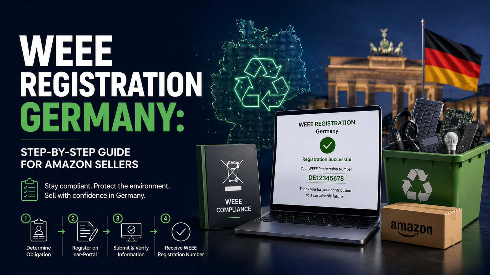 WEEE Registration Germany: Step-by-Step Guide for Amazon Sellers