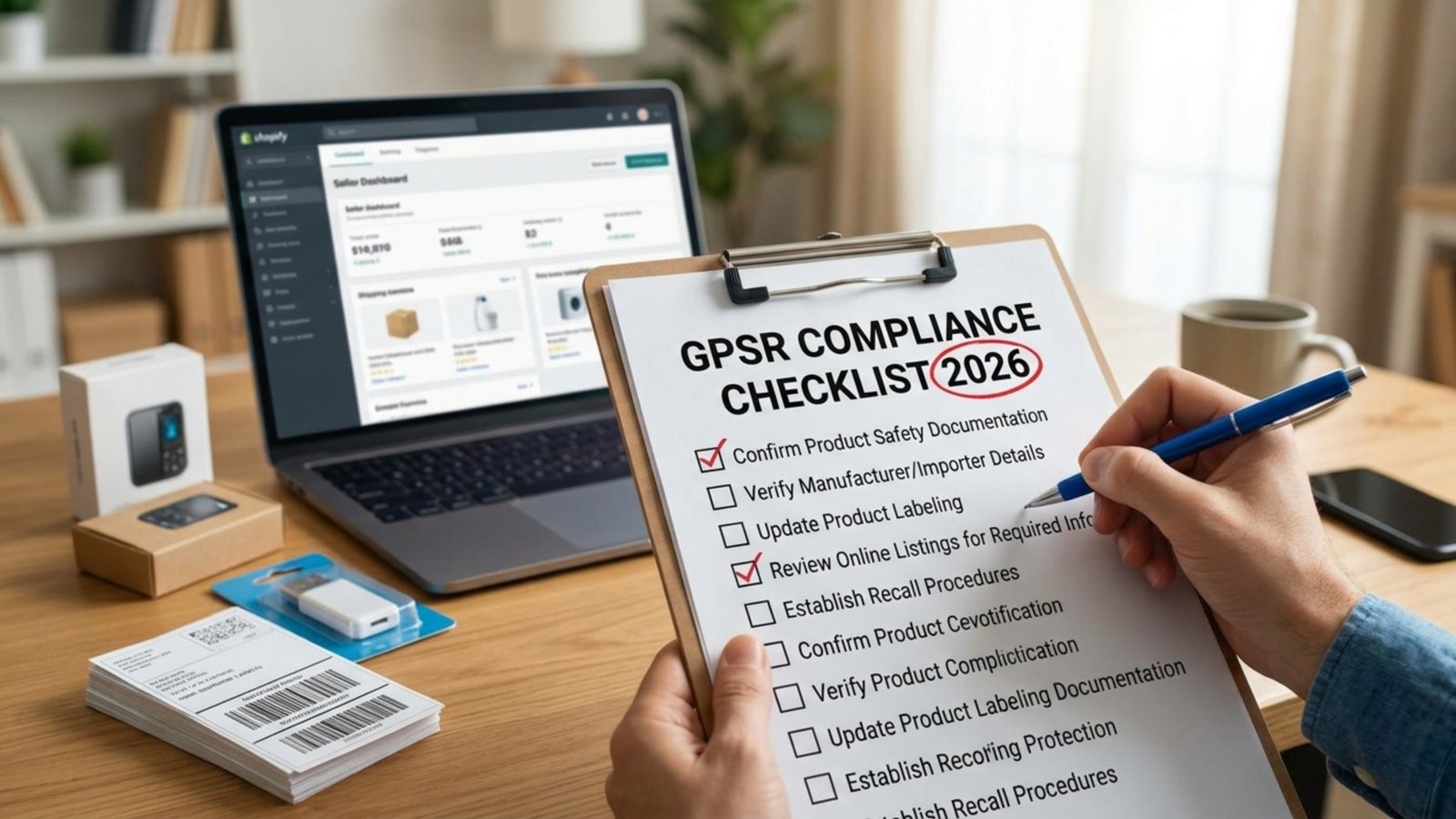 GPSR Compliance Checklist 2026: Everything Online Sellers Need to Know