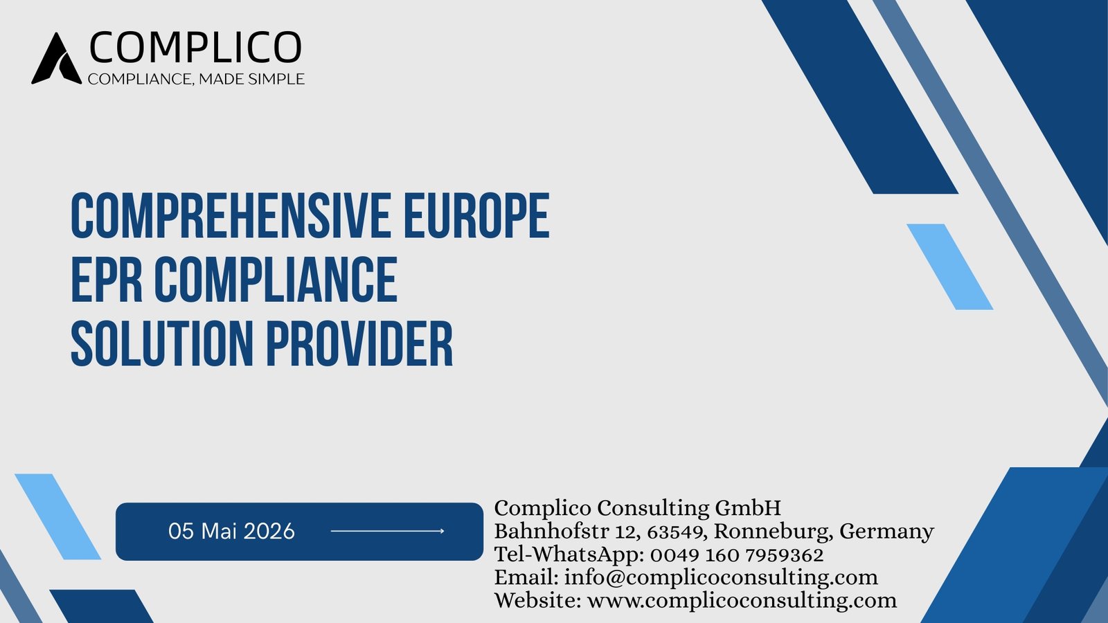 Presentation Complico Consulting GmbH