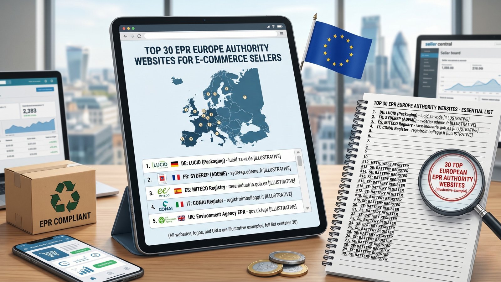 Top 30 EPR Europe Authority Websites Every E-commerce Seller Must Know
