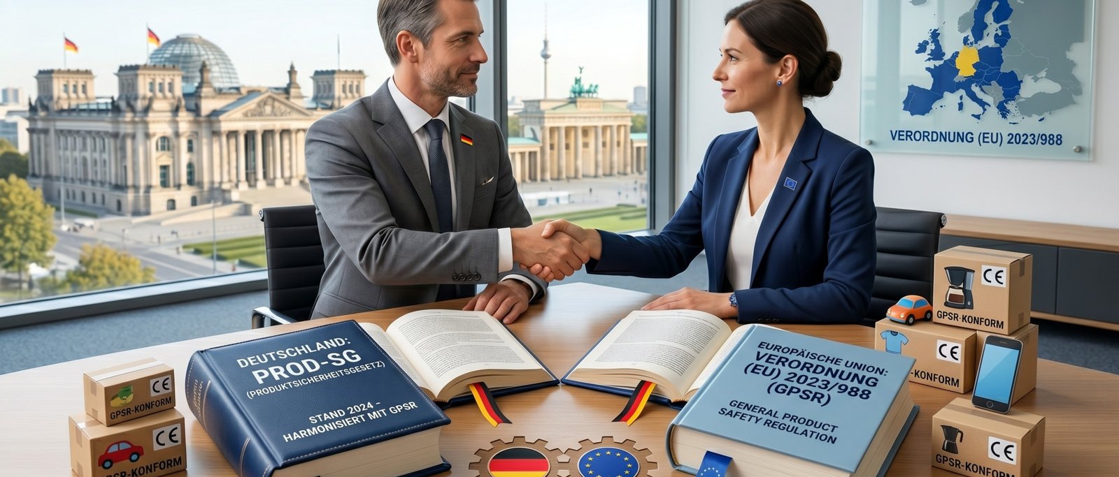 Free-Germany Aligns Product Safety Law with EU GPSR (Regulation (EU) 2023/988)