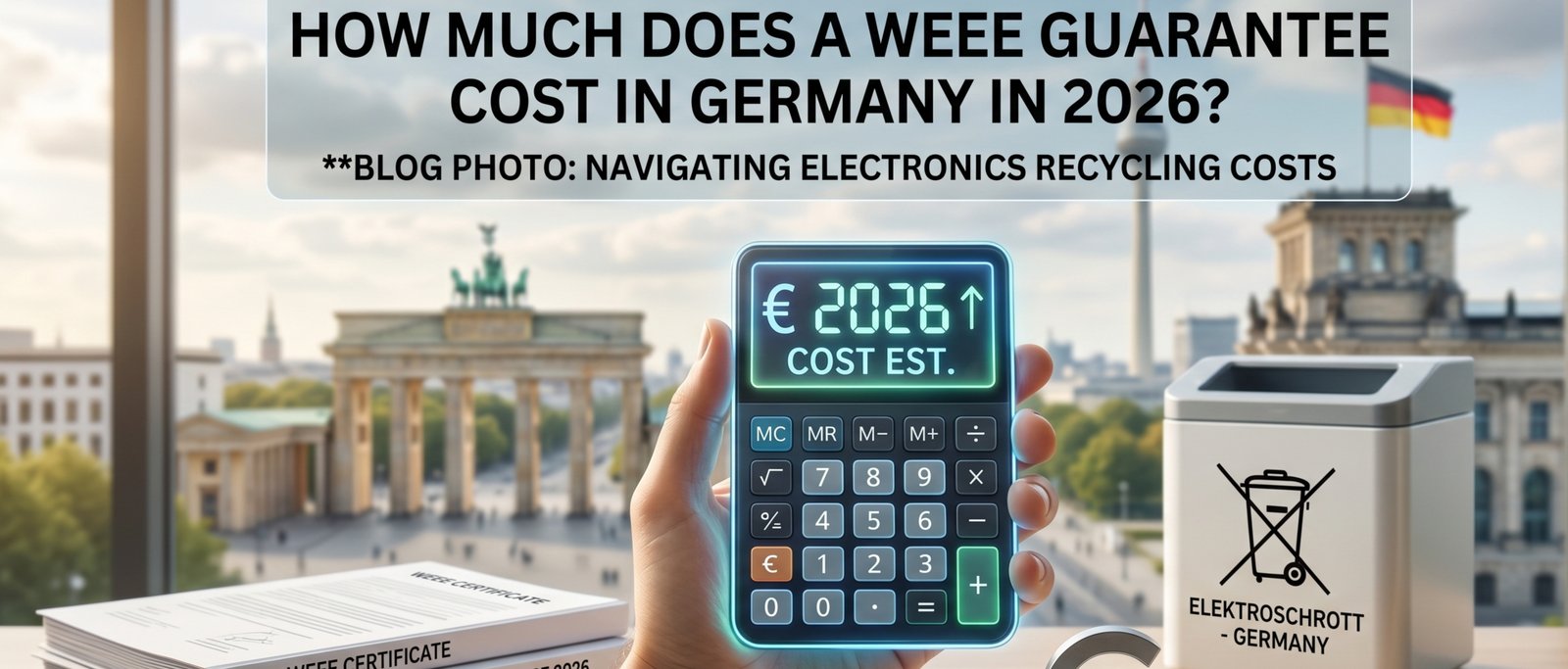 How Much Does a WEEE Guarantee Cost in Germany in 2026 ? The Ultimate Guide for Sellers