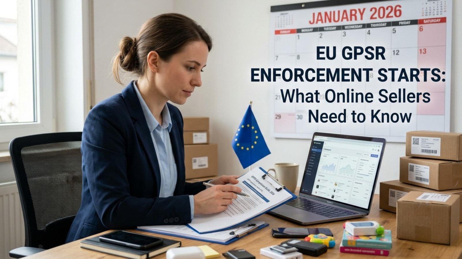 GPSR Enforcement in 2026: What Online Sellers Need to Know About EU Product Safety Rules