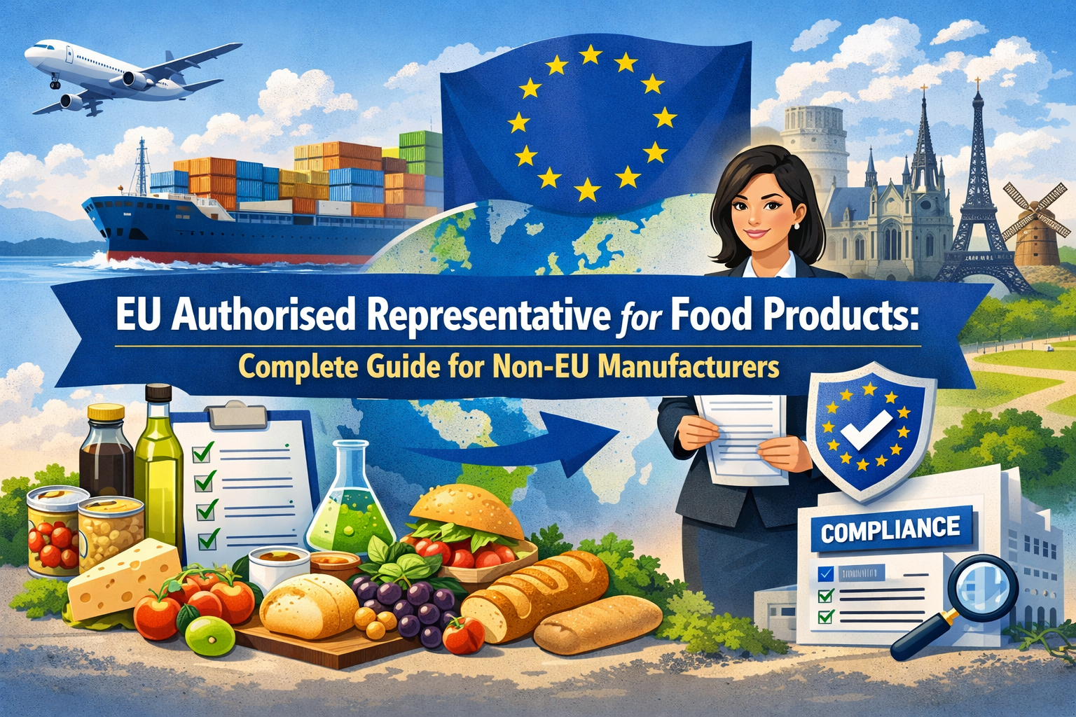EU Authorised Representative for Food Products: Complete Guide for Non-EU Manufacturer
