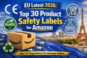 EU Latest 2026: Top 30 Product Safety Labels for Amazon