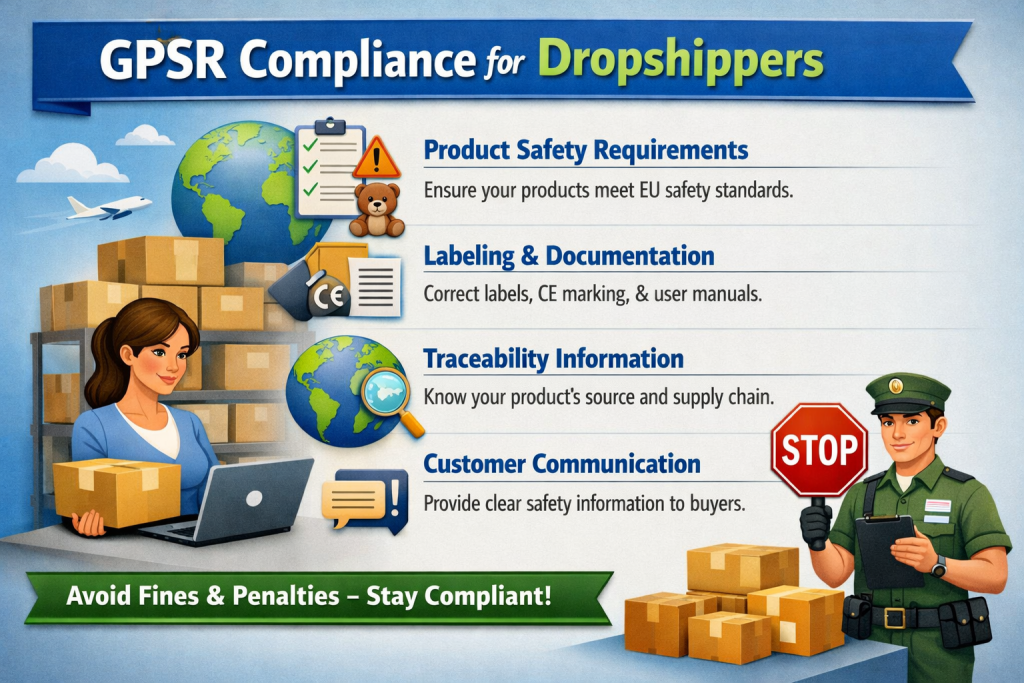 GPSR Compliance for Dropshippers